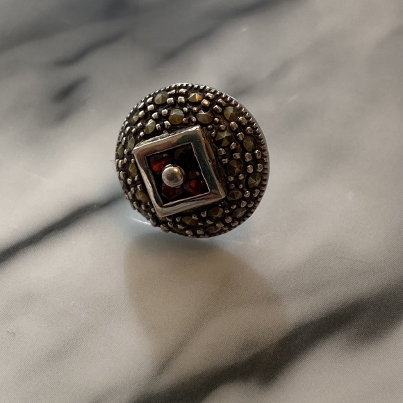 Marcasite and Earrings - Picture 3 of 6